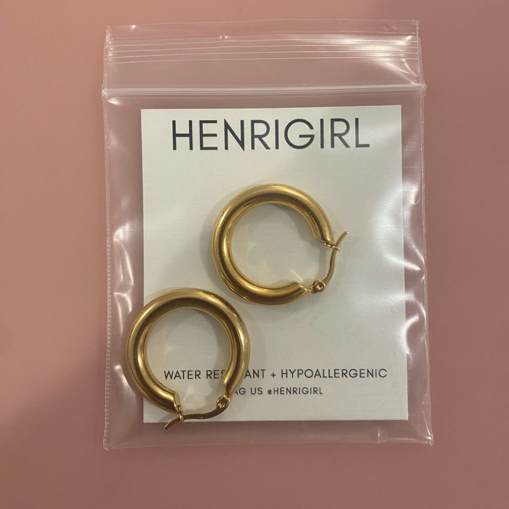 Brand new hoop earrings